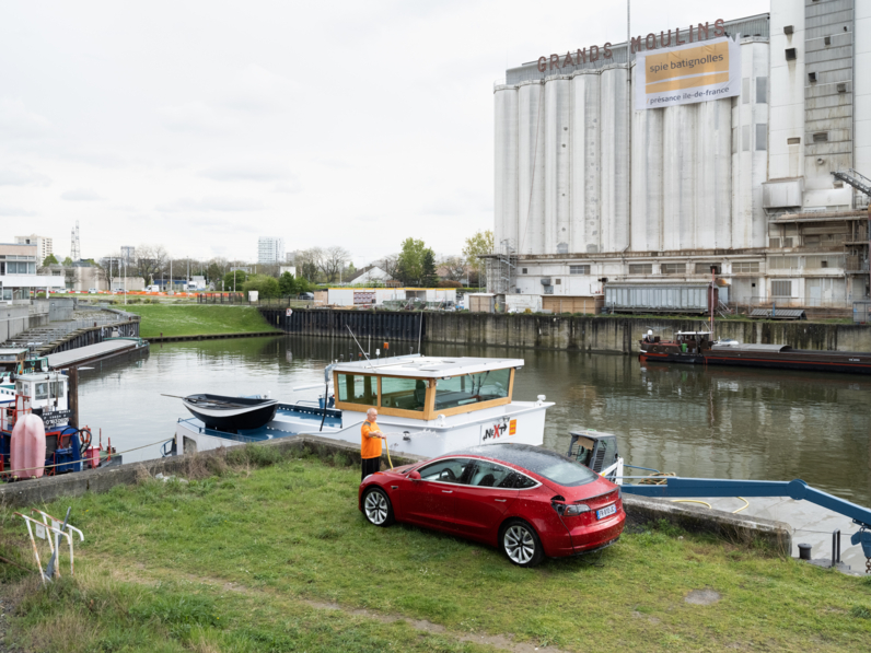 Port de Gennevilliers. Darse 2. Photographie : Bertrand Stofleth.