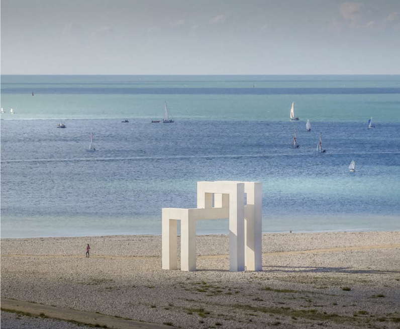Œuvre : EP#3 - Lang & Baumann. Photographie : Philippe Bréard - Ville du Havre.