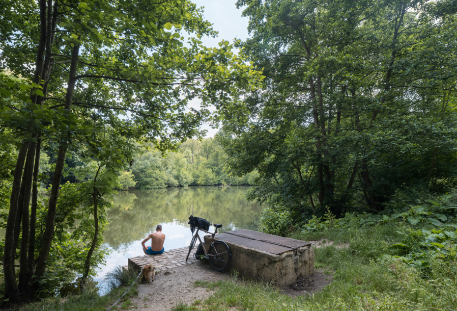 Paris/Meudon, les plis du fleuve. Archipel francilien, CAUE-IDF, 2025. Photographie : Martin Argyroglo.