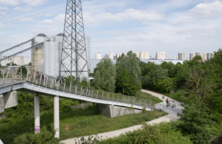 Nanterre, chemin de halage.