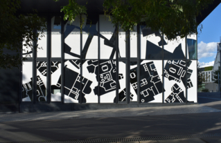 Empiècements. Service Local, septembre 2025. CAUE92 — la Galerie . Photographie : Service Local.