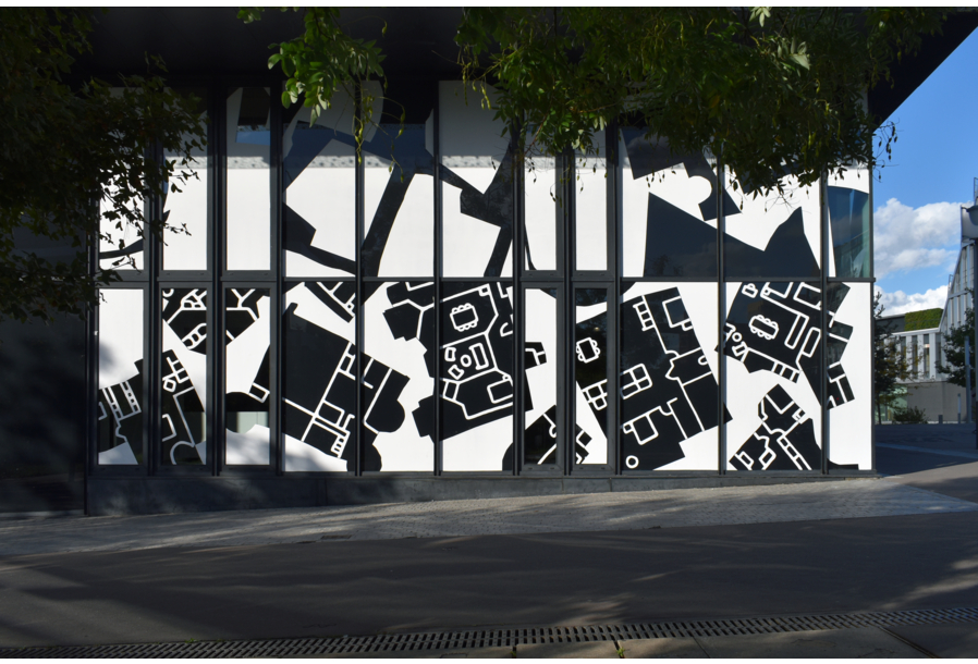 Empiècements. Service Local, septembre 2025. CAUE92 — la Galerie . Photographie : Service Local.